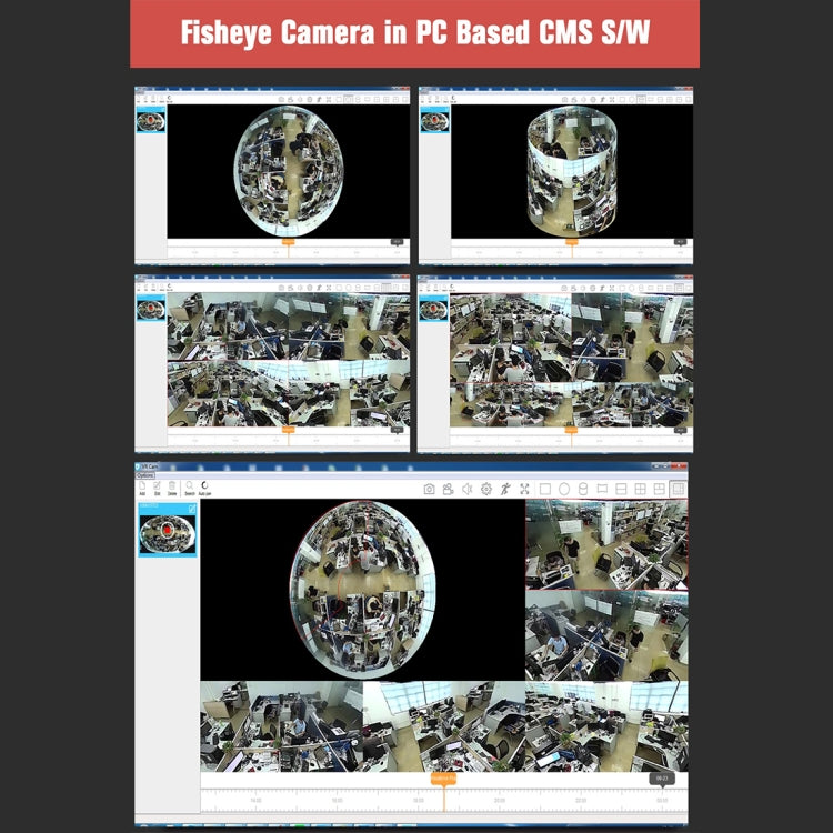 ESCAM Shark QP180 960P 360 Degrees Fisheye Lens 1.3MP WiFi IP Camera, Support Motion Detection / Night Vision, IR Distance: 10m, QP180 ESCAM Shark QP180 960P 360 Degrees Fisheye Lens 1.3MP WiFi IP Camera, Support Motion Detection / Night Vision, IR Distance: 10m, QP180